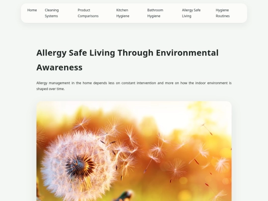 allergy-safe-living screenshot