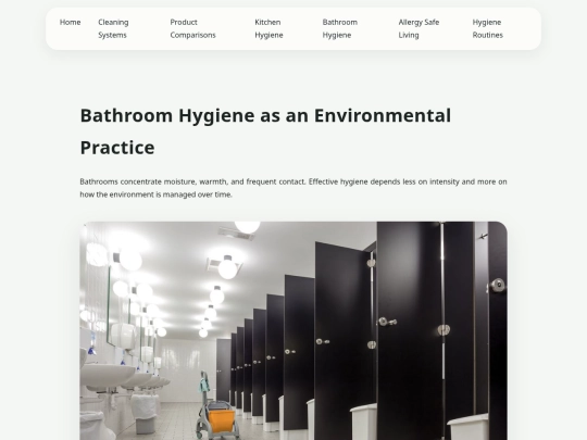 bathroom-hygiene screenshot