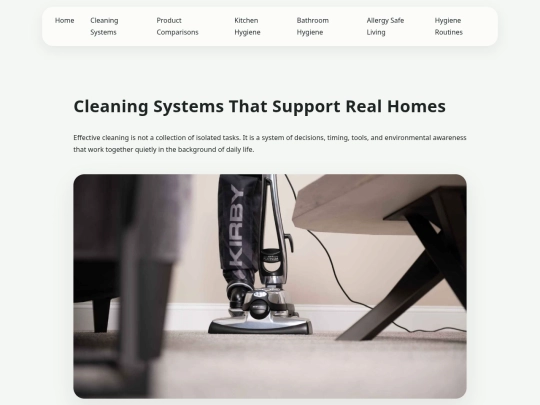 cleaning-systems screenshot