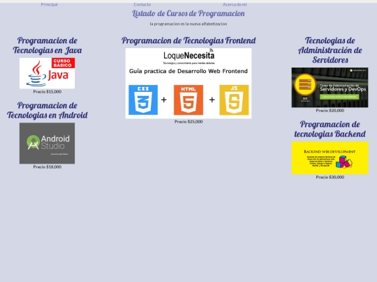 proyecto2/menu screenshot
