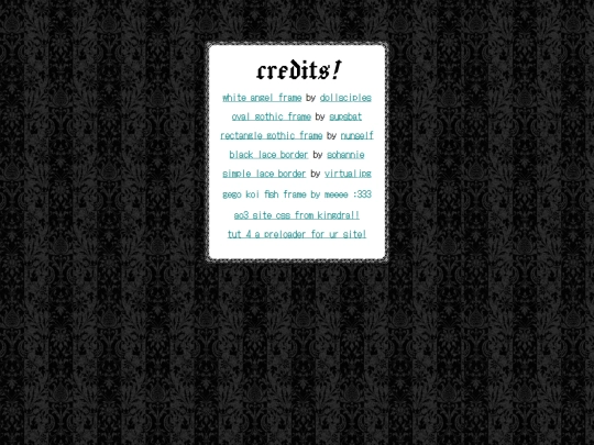 credits screenshot
