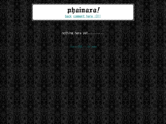 writing/phainaxa screenshot
