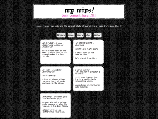 writing/wips screenshot