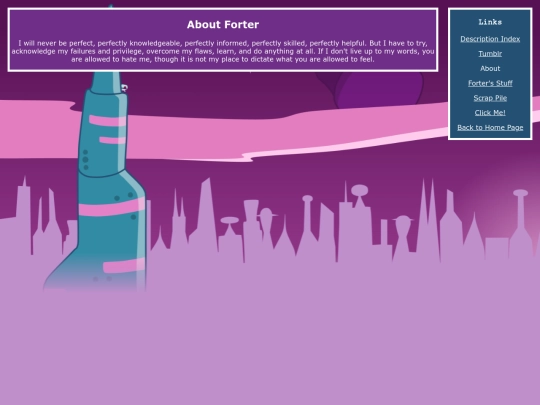 aboutforter screenshot