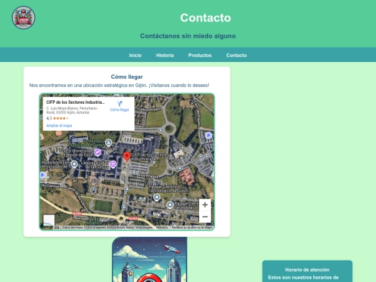 contacto screenshot