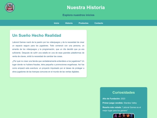 historia screenshot
