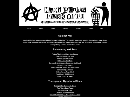 music-artists/against-me screenshot