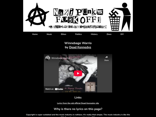 music-genres/deadkennedys/ww screenshot