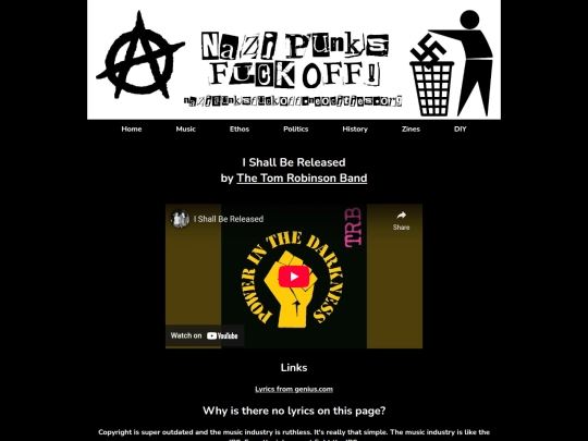 music-genres/the-tom-robinson-band/isbr screenshot