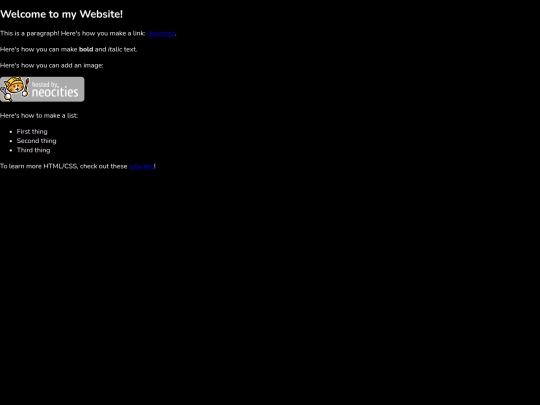 test screenshot