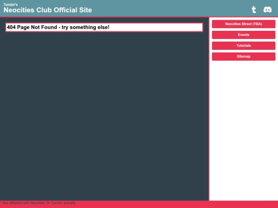 not_found screenshot