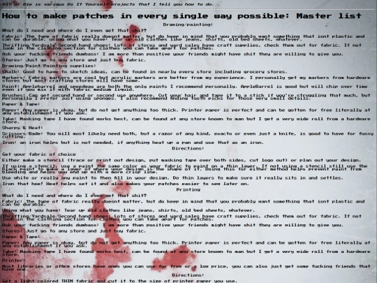 the real shit/diy screenshot