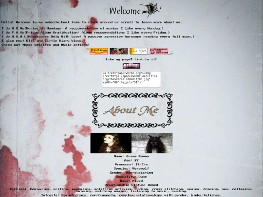 the real shit/homepage screenshot