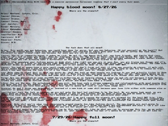 the real shit/howl screenshot