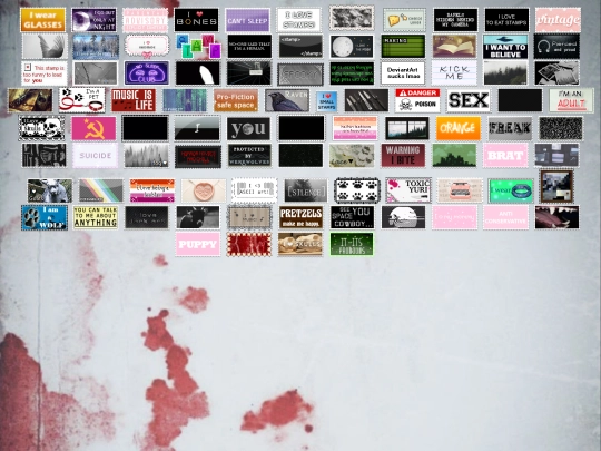 the real shit/stamps screenshot