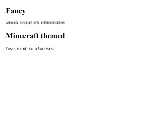 academy/fonts screenshot