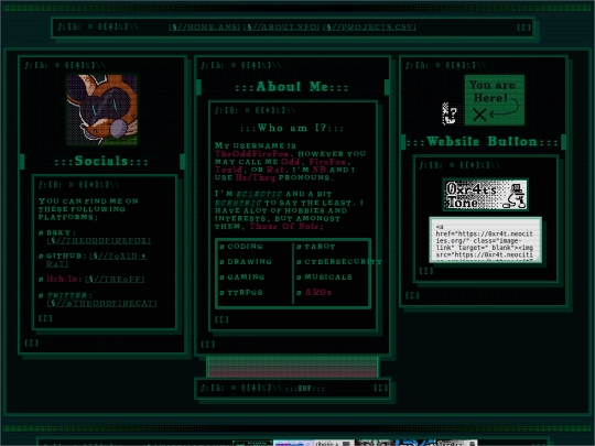 pages/about screenshot