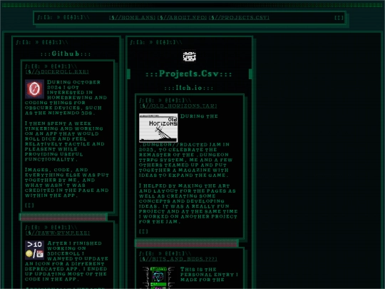 pages/projects screenshot
