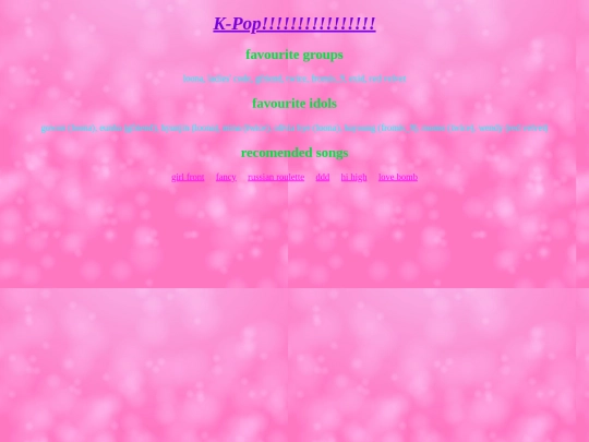 kpop screenshot