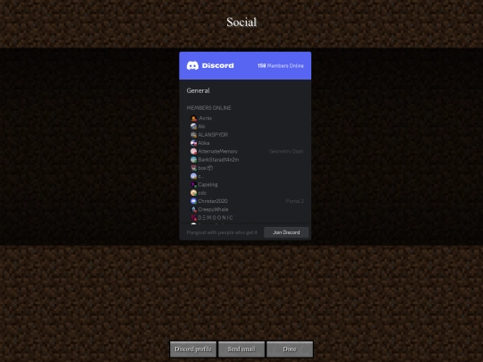 Discord/Index screenshot