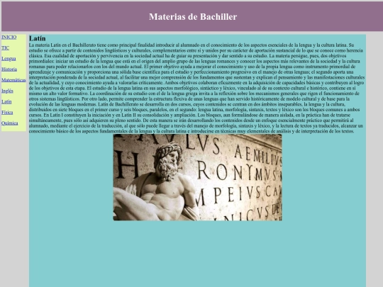 latin screenshot