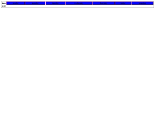 schedule screenshot