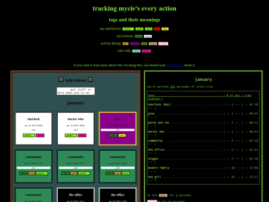 tracking screenshot