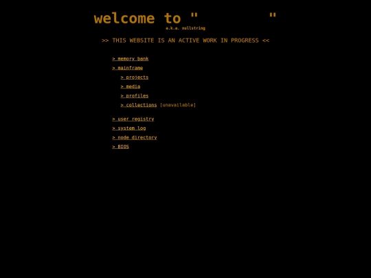 mainframe screenshot