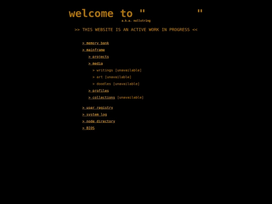 mainframe/media screenshot