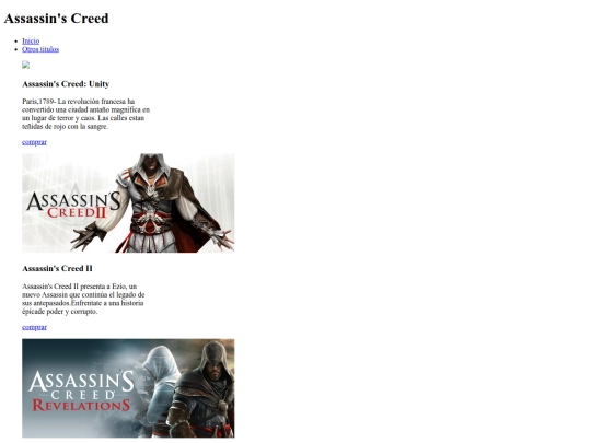 html/titulos screenshot