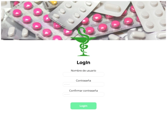 farmaOnline/login screenshot