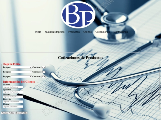 HTML/Cotizaciones screenshot