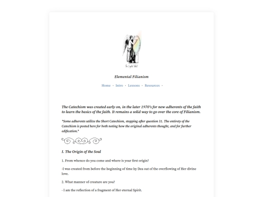 catechism screenshot