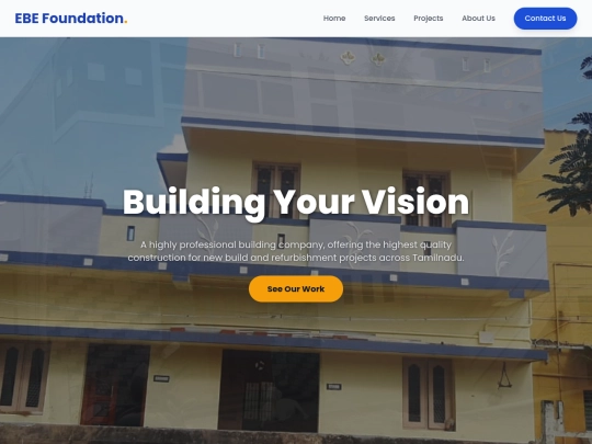 Ebe foundation/index1 screenshot