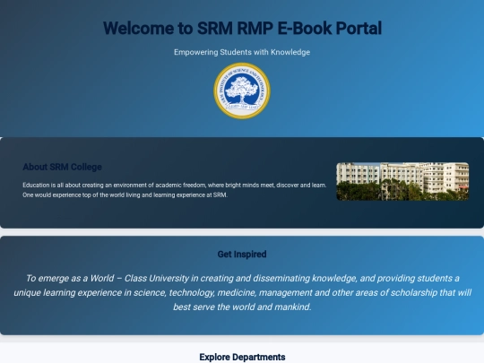 e book portal screenshot