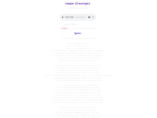 music/published_pages/simple_freestyle screenshot