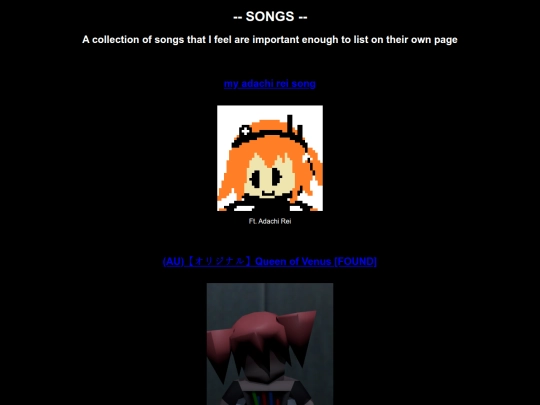 songs screenshot
