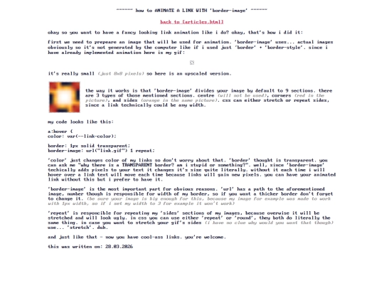 articles/how2animatealink screenshot
