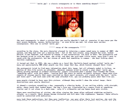 articles/smile screenshot