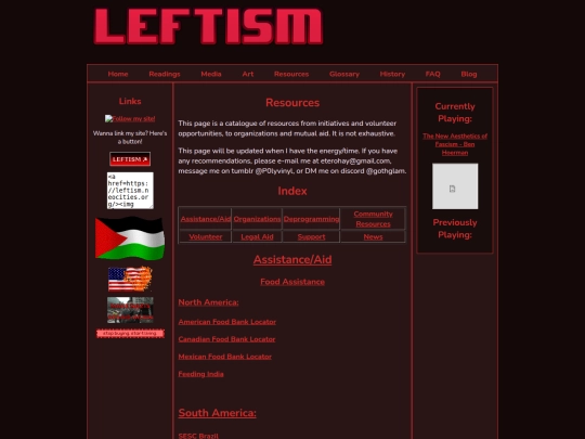Resources screenshot
