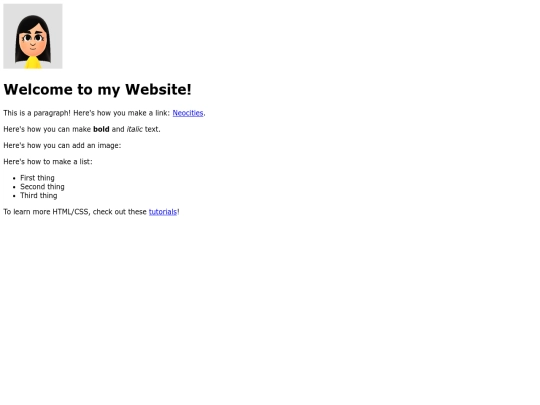 test screenshot