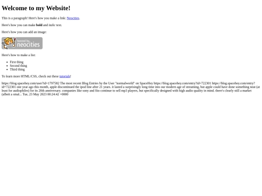 rsstest screenshot