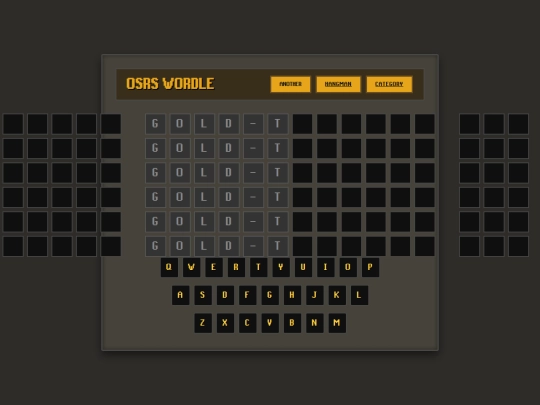 wordle screenshot