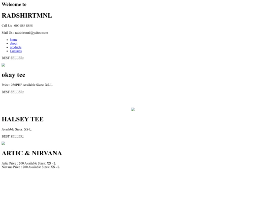 index screenshot
