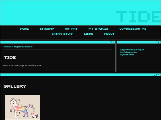 adopted/tide screenshot