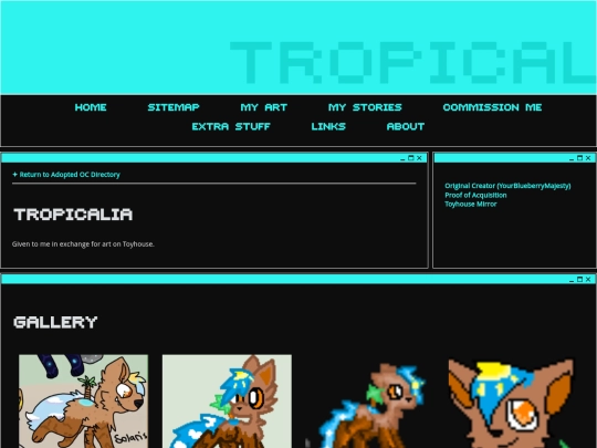 adopted/tropicalia screenshot