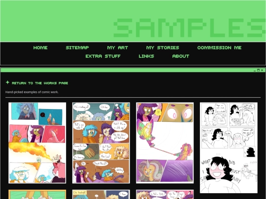 comicssample screenshot