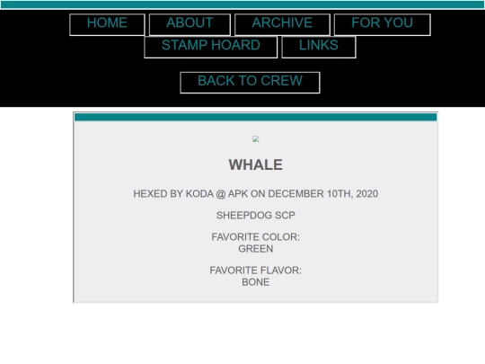 petzcape/crew/Whale/Whale screenshot