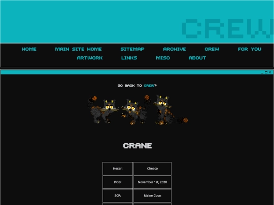 petzcape/crew/crane screenshot