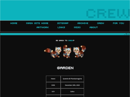 petzcape/crew/garden screenshot